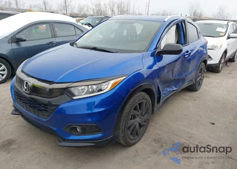 2022 Honda Hr-V Awd Sport z USA, uszkodzony, nr VIN 3CZRU6H14NM774181
